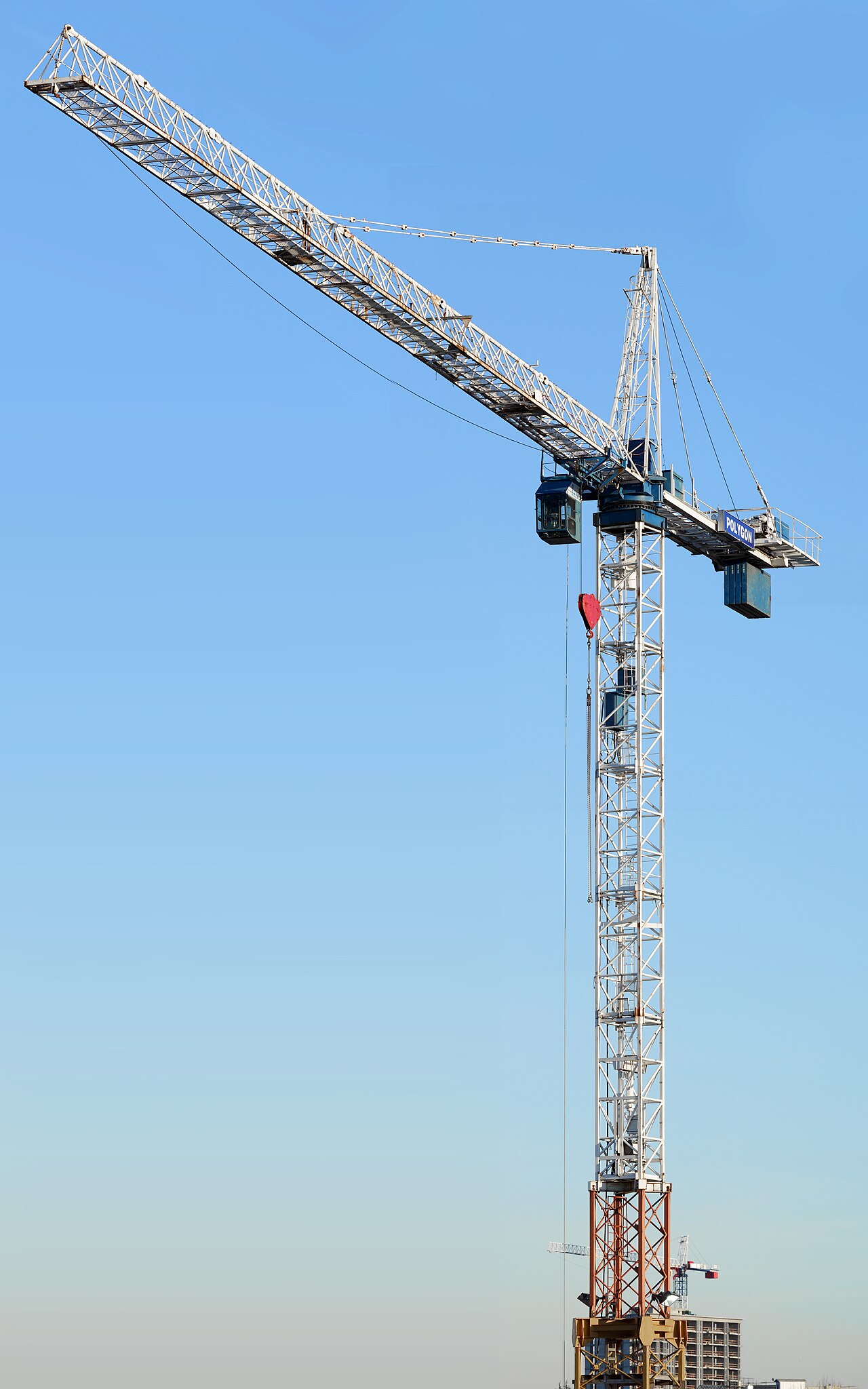 PT6515 Flat-Top Tower Crane used tower crane